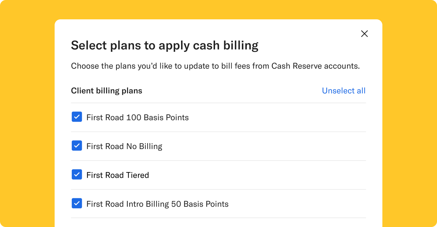 Billing-from-Cash-Reserve